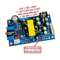 Nguồn Xung Vang Số - Nguồn Mixer - Nguồn Xung Vang Số Bàn Mixer +- 15V +5V +12V +48V