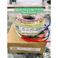 Nguồn xuyến vang số, Biến áp vang số 3 dây 17v - 0 - 17v