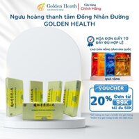 Ngưu hoàng thanh tâm Đồng Nhân Đường GOLDEN HEALTH bổ não giúp an thần giảm đau đầu mất ngủ rối loạn tiền đình