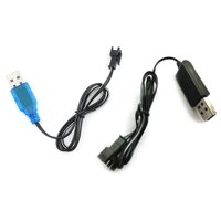 NGUYÊN 3.7V Đen USB Sạc Cáp Cho Xe Ô Tô Điều Khiển từ xa Máy Bay Trực Thăng