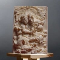 Nguyên Bản Bất Tử Mammoth Ngà Bột Gà Bảo Trợ Fudo Mingwang Benming Phật Mặt Dây Chuyền Thương Hiệu Mặt Dây Chuyền Nam Nữ Phong Cách20250321