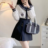 Nguyên Bản Bởi Nanyushe Gangyuan Liên Kết Trường Trung Học Hàn Quốc JK Đồng Phục Váy Hông Váy Học Sinh Hàn Quốc Đồng Phục Phong Cách Đại Học Phù Hợp Với