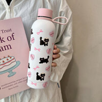 Nguyên Bản Đen Mèo Con Giữ Nhiệt Cốc ins Phong Cách Mới Dung Tích Lớn Thép Không Gỉ 304 Giữ Nhiệt Cốc Hoạt Hình Mèo Dễ Thương Cốc Cà Phê Quà Tặng Học Sinh Cốc Nước