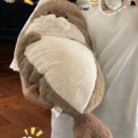 Nguyên bản hải cẩu đồ chơi nhồi bông búp bê dễ thương trên giường Gối ôm hoạt hình Rái cá biển búp bê quà sinh nhật nam nữ