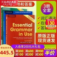 Nguyên bản tiếng Anh Cambridge English ngữ pháp nâng cao / Essential / English Grammar in Use Sơ cấp Trung cấp nâng cao E-book với câu trả lời với trường trung học cơ sở ba đồng bán nhập khẩu chính hãng Đồ chơi giáo dục