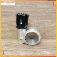 Nguyên Bộ Núm Tăng Chỉnh Phuộc HPA núm lớn xài phuộc Ohlins,RCB,Nitron... màu đen núm trắng bên trái