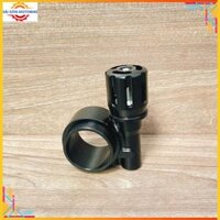 Nguyên Bộ Núm Tăng Chỉnh Phuộc HPA núm lớn xài phuộc Ohlins,RCB,Nitron... màu đen núm đen bên phải