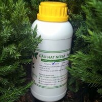 Nguyên Chất 500ml Dầu Neem Oil chống sâu, rệp cho cây trái hoa cảnh (Dầu Hạt Sầu Đâu)