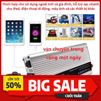 Nguyên Chất Sóng Sin Inverter chuyển điện 12v sang 220V Điện Áp 500W 1000W Biến Điện Năng Lượng Mặt Trời xe Inverter