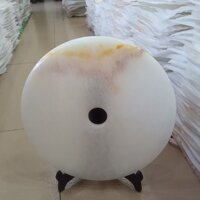 Nguyên Chất Tự Nhiên Afghanistan Ngọc Đồ Trang Trí Ngọc Bi Khóa An Toàn Đĩa Ngọc Phòng Khách Đá Thô Đồ Trang Trí Ánh Sáng Lớn Sang Trọng Cao Cấp 3.4.59