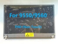 Nguyên Cụm Màn Hình Dell Xps 9550 9560 Fhd (Non-touch)