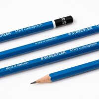 NGUYÊN HỘP 12 CÂY bút chì 2B 3B 4B 5B 6B 7B 8B 9B - Staedtler 100 Mars Lumograph Pencils