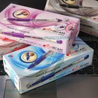 NGUYÊN HỘP 20 CÂY bút bi nước màu xanh / màu đỏ / màu đen / màu tím Thiên Long CÓ NẮP GEL 08