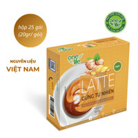 Nguyên Liệu Bột Trà Sữa Latte Gừng ONELIFE thơm ngon béo bùi