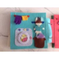 nguyên liệu làm sách vải búp bê theo mẫu