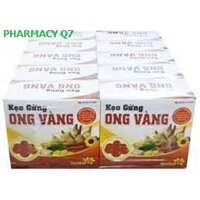 Nguyên Lốc 10 hộp Kẹo Gừng Ong vàng/ Keo Gung Ong vang Thảo Dược Việt