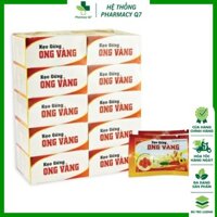 Nguyên Lốc 10 hộp Kẹo Gừng Ong vàng/ Keo Gung Ong vang Thảo Dược Việt