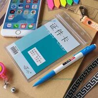 NGUYÊN LỐC 50 CÁI Bảng tên nhân viên có zipper Y307