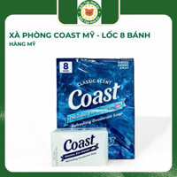 Nguyên lốc COAST 8 cục, xà phòng Coast 113g Hàng Mỹ