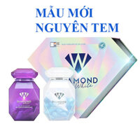 (Nguyên tem) Viên dưỡng da Ngoc Trinh Diamond White Day And Night Tím Mẫu Mới 2023 Date Mới Nhất