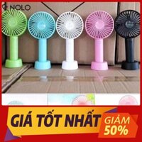 Nguyên thùng 100 quạt Mini tích điện có đế để bàn cao cấp