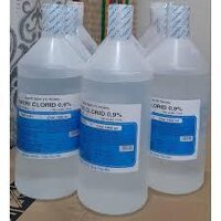 Nguyên thùng Nước muối vô trùng 1 lít công ty 3/2 rửa vết thương hở và kín, súc miệng (thùng 12 chai)Nacl 0,9% 1000ml