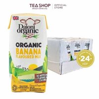 Nguyên thùng sữa tươi hữu cơ vị chuối Daioni Organic UK (24 x 200ml)