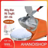[NH-Chính hãng giá rẻ] Máy Bào Đá Tuyết 2 Lưỡi, Máy Bào Đá 2 Nắp Xay Đá Nhuyễn (Hàng Có Sẵn Có Bảo Hành)