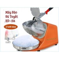 (NH) [Chính hãng giá rẻ] Máy Bào Đá Tuyết 2 Lưỡi, Máy Bào Đá 2 Nắp Xay Đá Nhuyễn (Hàng Có Sẵn Có Bảo Hành)