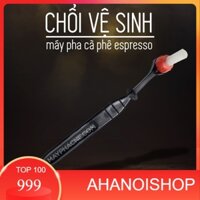 [NH] Dụng cụ chổi cọ vệ sinh máy pha cafe cà phê 2 trong 1 chất liệu bằng nhựa cao cấp đẹp giá rẻ