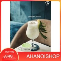 (NH) [GIÁ SỈ] Bộ 6 Ly cốc sinh tố Poco MT12TU thủy tinh đẹp cao cấp dáng hoa tuylip 350ml