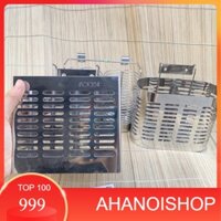 [NH] Giỏ đũa đôi - Ống đựng đũa đôi INOX 304 đẹp cao cấp