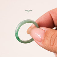 NH710 Nhẫn đá SENYDA Ngọc Lam Turquoise - 17mm