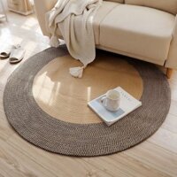 Nhà Bắc Âu Retro Thảm Dệt Tay Phòng Khách Sofa Đầu Giường Phòng Ngủ Cotton Sợi Sàn Lấy Đệm