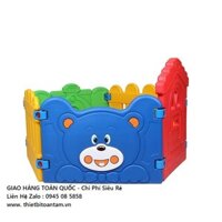 Nhà banh gấu mini là món đồ chơi mầm non rất được yêu thích