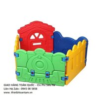 Nhà banh gấu mini là món đồ chơi mầm non rất được yêu thích