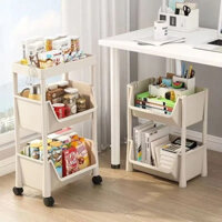 Nhà bếp có giá đỡ đa chức năng, xe đẩy di động, tủ đựng đồ ăn trong nhà