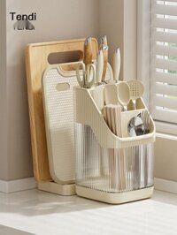 Nhà Bếp Đa Năng Có Giá Để Đồ Dao Chống Ẩm Tích Hợp Hộ Gia Đình Mới Để Bàn Thớt Đũa Nắp Nồi Giá Thớt