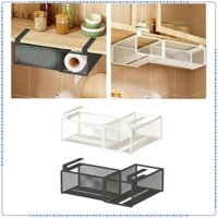 Nhà Bếp Dưới Tủ Giỏ Dây Kim Loại Rỗng Kéo Ngăn Kéo Đa Năng Giá Treo Giỏ Chứa Đồ Cho Thức Ăn