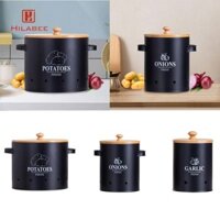 Nhà Bếp Rau Bảo Quản Thiếc Hộp Bảo Quản Hộp Đựng Kim Loại Bát Ăn Tổ Chức Cho Bát Ăn Trang Trí