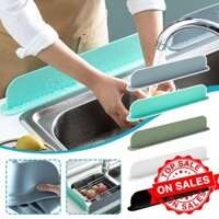 Nhà Bếp Silicon Giữ Nước Tấm Hộ Gia Đình Bồn Rửa Bát Miếng Lót Nước Kháng Khuẩn A5w9