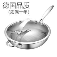 nhà bếpnồi chiên không dầu Chảo Chảo chống dính bằng thép không gỉ Không tráng phủ