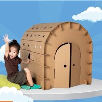 Nhà Bìa Carton, Nhà Giấy Lắp Ghép, ngôi nhà nhỏ của Bé yêu (hàng có sẵn)
