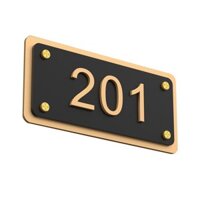 Nhà Biển Số Hộ Gia Đình Tùy Chỉnh Lối Vào Trang Trí Nhà Cửa Sáng Tạo Số Phòng Khách Sạn Cho thuê Số Phòng Biển Báo Biển