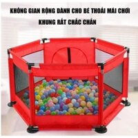Nhà bóng cho bé ,quây bóng lều chơi bóng của bé khung inox