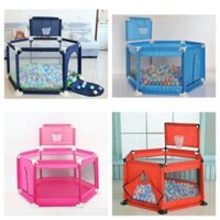 Nhà bóng cho bé,Quây bóng lều chơi bóng cho bé khung inox  có tặng kèm bóng