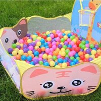 Nhà bóng lều bóng cho bé tặng kèm 100 quả bóng nhựa