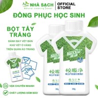 Nhà Bột Tẩy Trắng Làm,Đồng phục học sinh sạch vải ố vàng An toàn không phai màu Bột tẩy quần áo màu