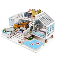 Nhà búp bê lắp ghép barbie K-045 IIE create Diydollhouse