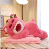 Nhà Cam bộ chăn gối văn phòng, gấu bông kèm mền 2 trong 1, 3 trong 1 siêu tiện lợi